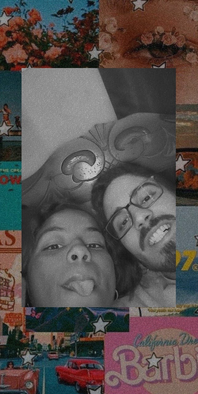 Foto em uma festa com amigos